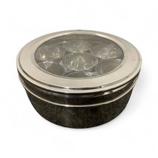 Masala Spices Storage Box Indian 7 Spice Tin Box Stainless Steel Dabba 20cm