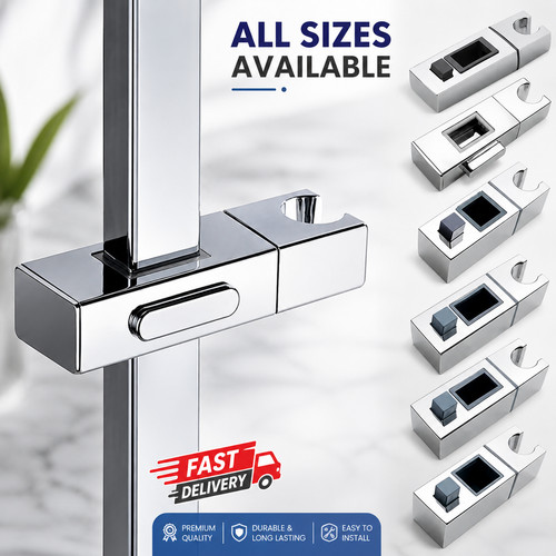 Square pipe shower - head, holder
