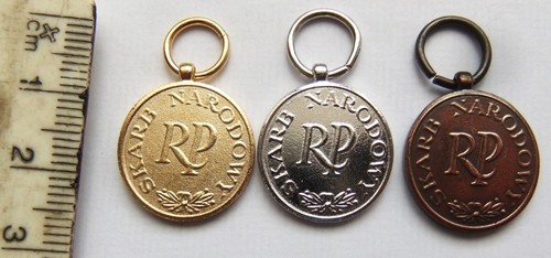 Ww2 polish miniature badges - ww2,