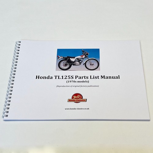 Honda tl125s factory - honda,