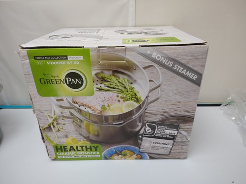 Greenpan stock pot stainless - greenpan,