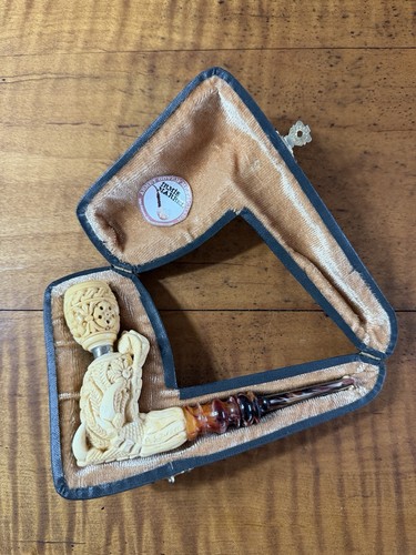 Block meerschaum intricate - block,