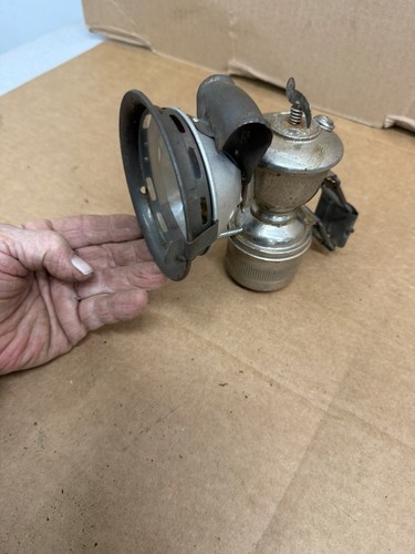 Antique carbide bicycle lamp - antique,