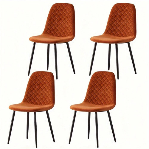Modern velvet dining chairs - velvet,