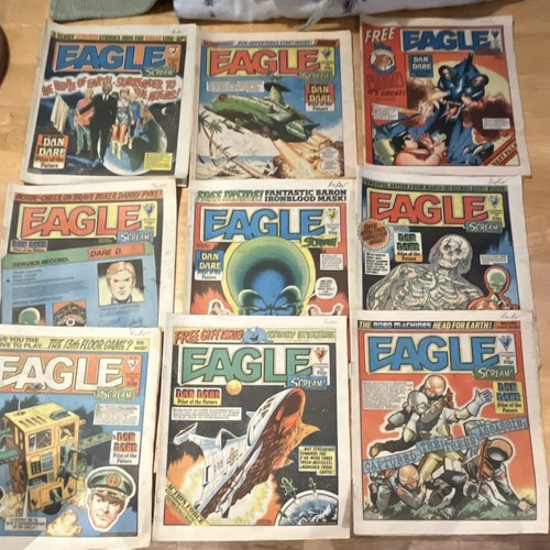Eagle scream comics 1984 job - eagle,