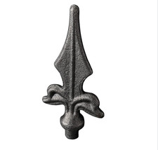 Solid Wrought Iron Railhead