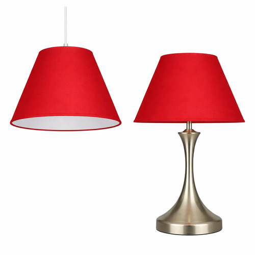 Cotton coolie lampshade - coolie,