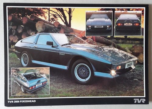 Tvr 350i fixedhead brochure - tvr,