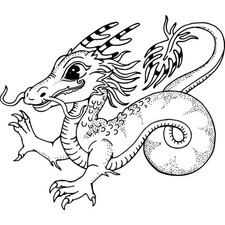 'Chinese Dragon' Unmounted