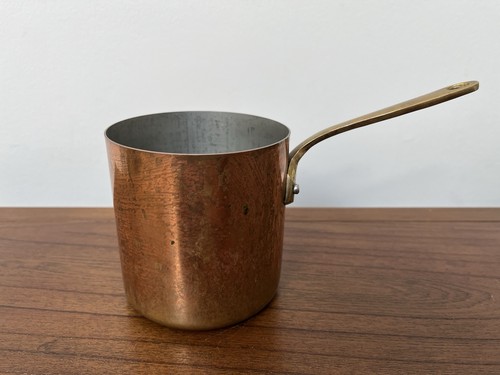 Vintage villedieu copper sauce - villedieu,