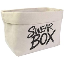 Large 'Swear Box' Canvas