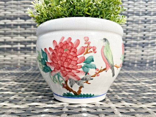 Vintage chinese porcelain - vintage, bird