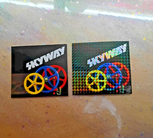 Skyway tuff wheel stickers - skyway,