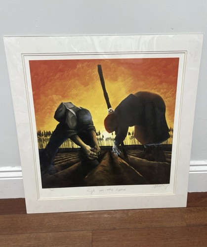 Mackenzie thorpe signed - thorpe,