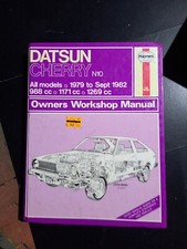 Datsun Cherry N10 79-82 Haynes Manual book number 679