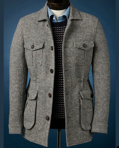 Vintage british style - vintage, tweed