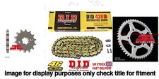 DID Gold Chain Sprocket Kit 13t 39t 420DGB 106 fits Suzuki AC50