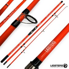 LFS Atlantic Sea Beach Fishing Rod Blue 12 ft 3.6m 3pc Orange Surf