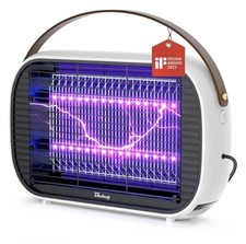 Buzbug MA015B Indoor LED Bug Zapper | Quiet UV Insect Killer | Plug-In Fly