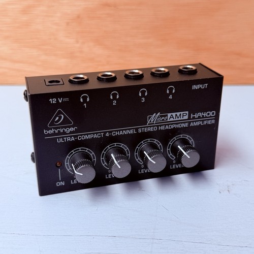 Behringer microamp ha400 - microamp,