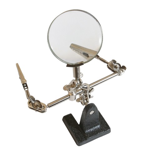 Helping hands magnifier - helping, glass
