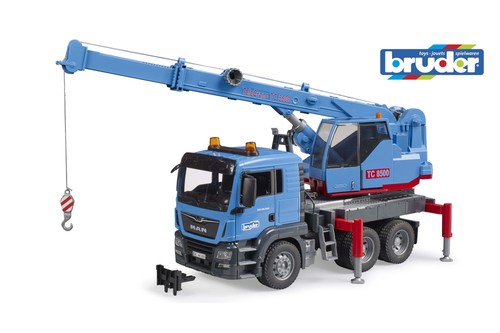 Bruder crane truck man - bruder,
