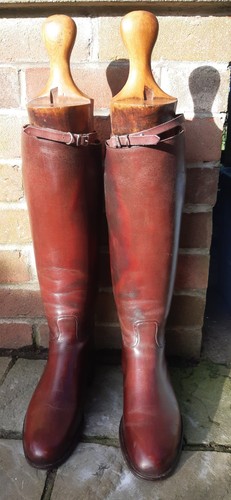 Moss bros brown leather - moss,
