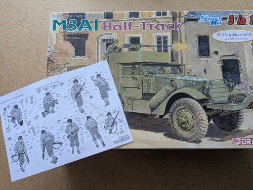 Dragon m3a1 half track - 1/35,