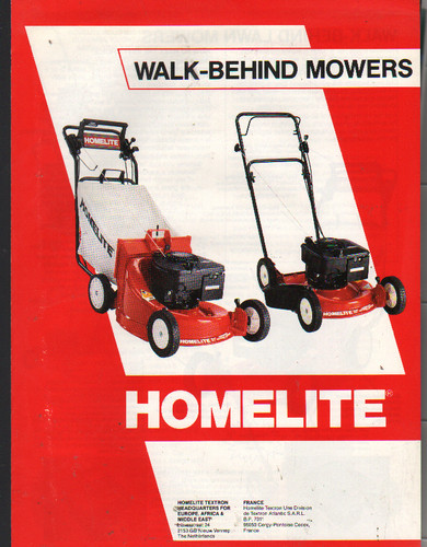 Hamelite walk behind - hamelite, lawn