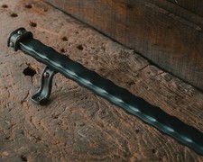 Vintage foot rail, industrial