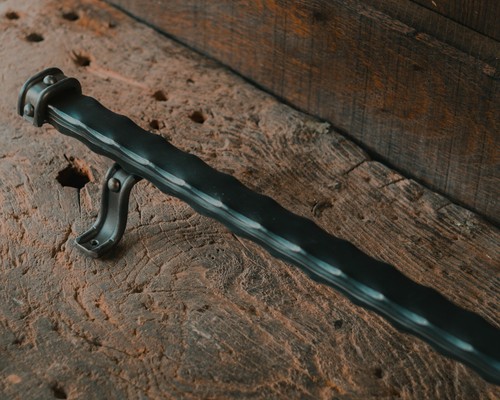 Vintage foot rail industrial - rail,,