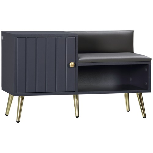 Homcom upholstered entryway - upholstered,