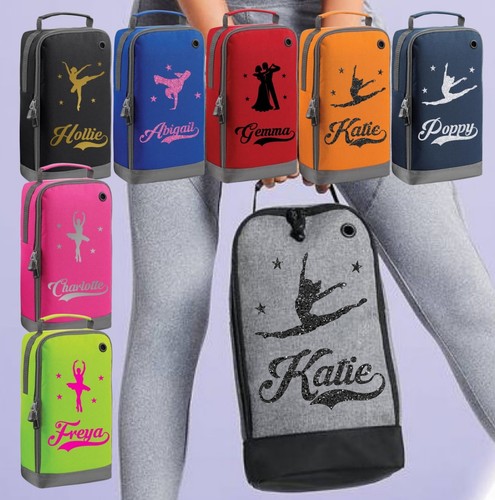 Personalised dance shoe - dance, bag