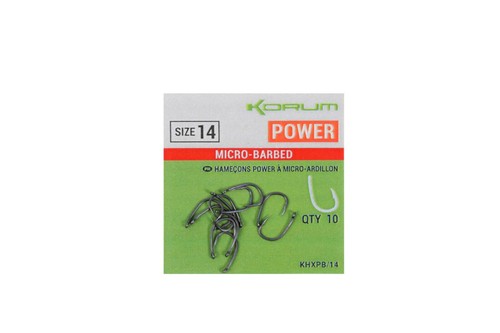Korum xpert power hooks - xpert,