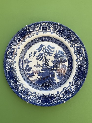 Vintage old willow blue white - vintage,