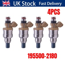 4X For MAZDA MX5 EUNOS MIATA PROTEGE 1.8L 16v NA FUEL INJECTOR DENSO 1955002180
