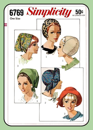 Hat patterns turban bonnet - patterns,
