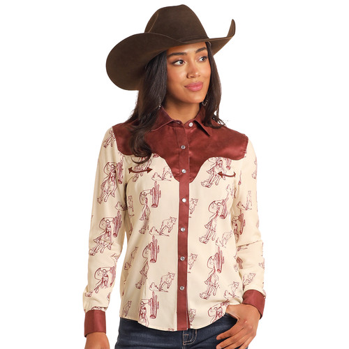 Rock roll denim ladies retro - roll,