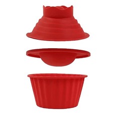 High Quality Silicone Giant Cupcake Mold,3 PCS Big Top Cupcake Silicone Mould