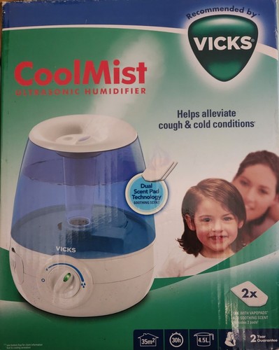 Vicks cool mist humidifier - mist,