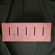 Vintage Red Metal Thrift Box