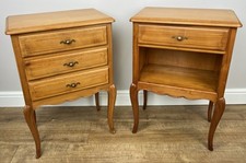 Pair of Bedside Tables Vintage