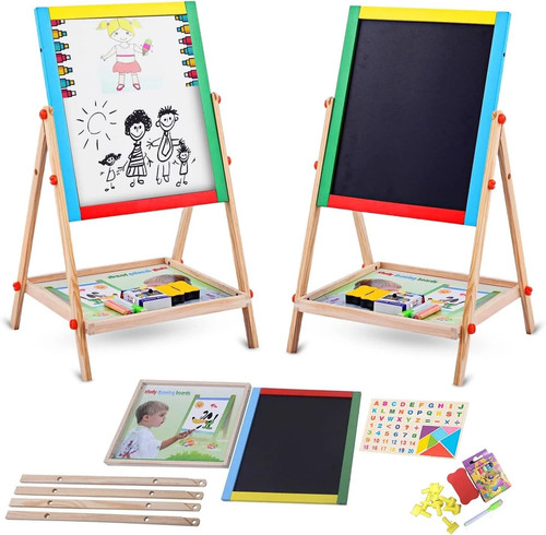 Kids wooden blackboard - 2, in