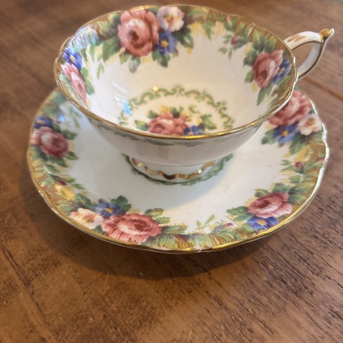 Paragon tapestry rose teacup - tapestry,