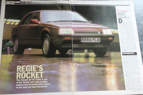 Original 1985 autocar - original, magazine