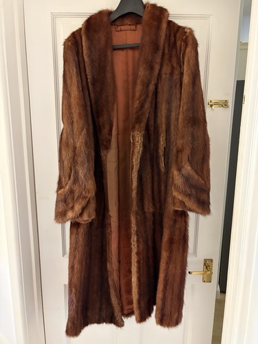 1930 real fur coat mid - 1930’s,