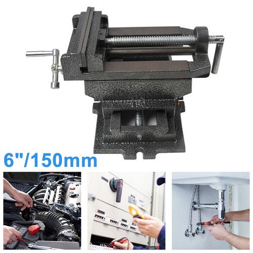 Cross machine vise for pillar - machine,
