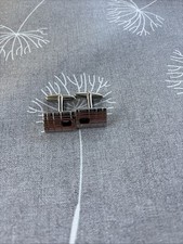 Montblanc Iconic Collection Stainless Steel Cufflinks with Onyx Stone