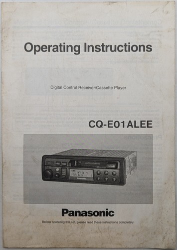 Vintage panasonic car radio - car,