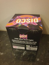 1 usb disco ball light unused